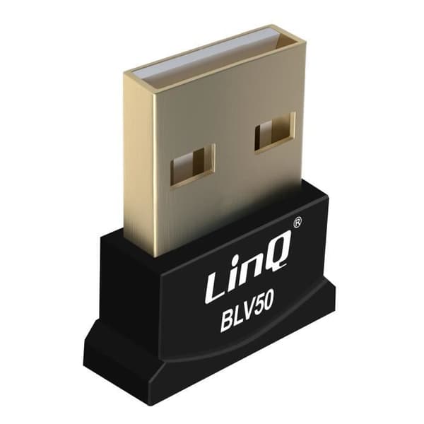 Dongle Bluetooth USB - LINQ - Sändare/mottagare - Mångpunktsanslutning - Kompakt - Bluetooth 3.0