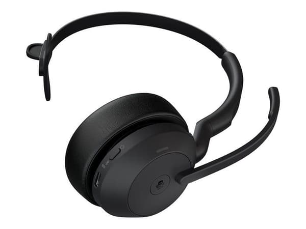 Headset - Bluetooth - trådlöst - USB-C via Bluetooth-adapter - Jabra - Jabra Evolve2 55 MS Mono - headset