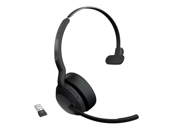 Headset - Bluetooth - trådlöst - USB-C via Bluetooth-adapter - Jabra - Jabra Evolve2 55 MS Mono - headset