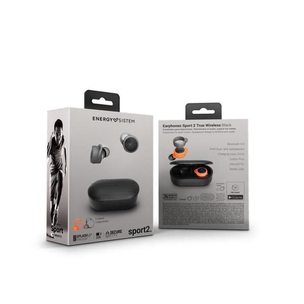 Energy Sistem Blueetooth Sport 2 Headset Svart