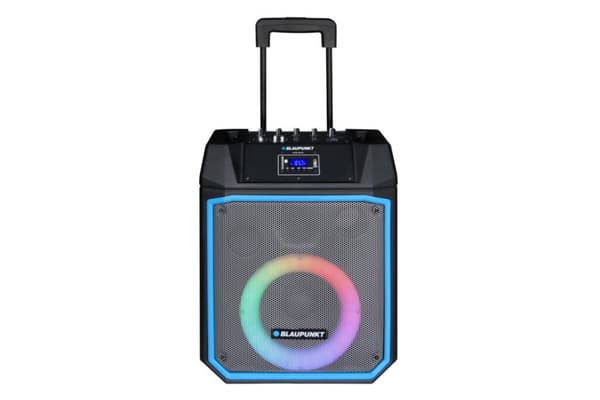 System audio MB08.2 PLL FM USB/SD/BT Karaoke LED Sort, Blå