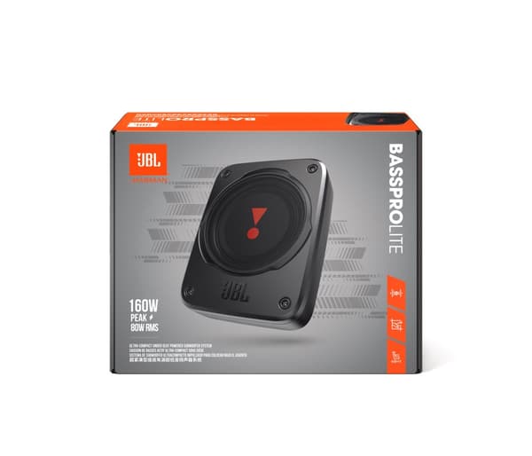 Car Speaker|JBL|BASSPRO LITE|Black|JBLSUBBPLITEGB