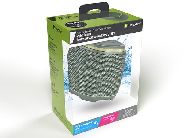 Głośnik Splash S TWS Bluetooth Zielony