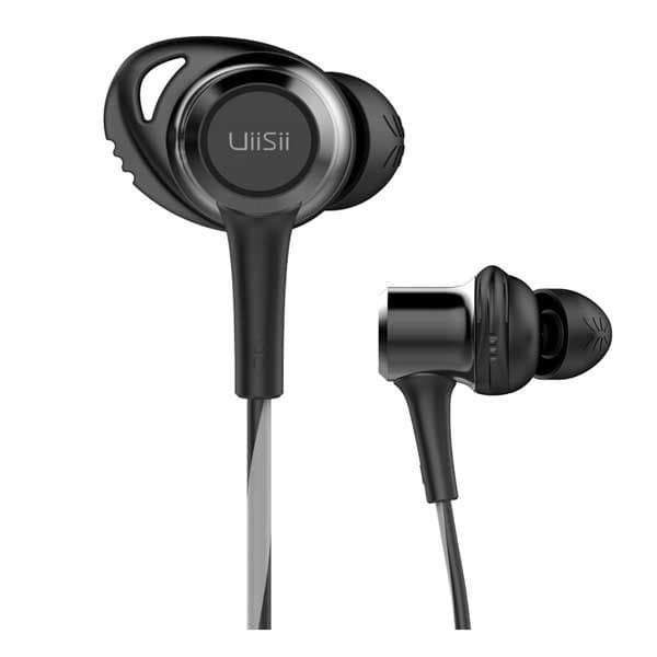 UiiSii BT-260 Bluetooth Stereo Wireless Sports Earphones With Remote Control / IPX4 Waterproof / Magnetic Connection