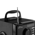 Miniatyrbillede 8 af 9: Głośnik BOOMBOX SILVER MT3179 Bluetooth 5.1+EDR/FM/MP3/MicroSD/USB/AUS/Pilot/USB-C/LED/RMS 15W/PMPO 600W