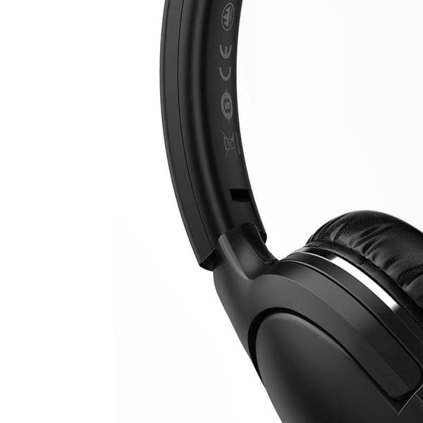 CASTI Baseus Encok D02 PRO, utilizare multimedia, smartphone, over the ear, pliabile, microfon pe casca, conectare prin Bluetooth 5.0, negru "NGTD0103