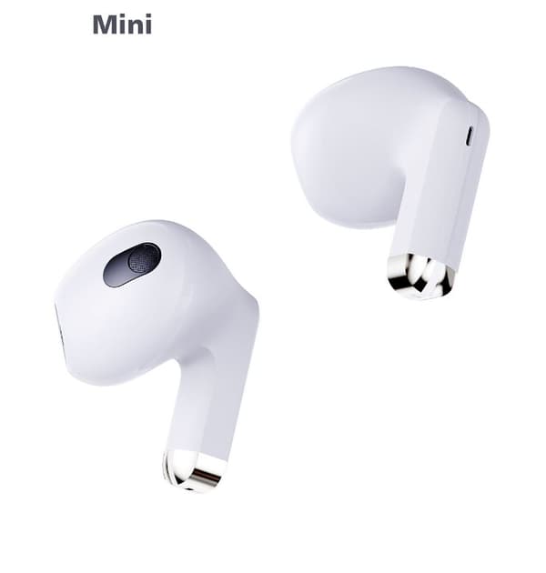 Swissten bluetooth tws sluchátka minipods bílá