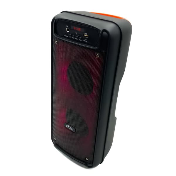 Głośnik FLAMEBOX UP MT3177 Bluetooth 5.0/FM/MP3/MicroSD/USB/RGB/RMS 14W/PMPO 600W