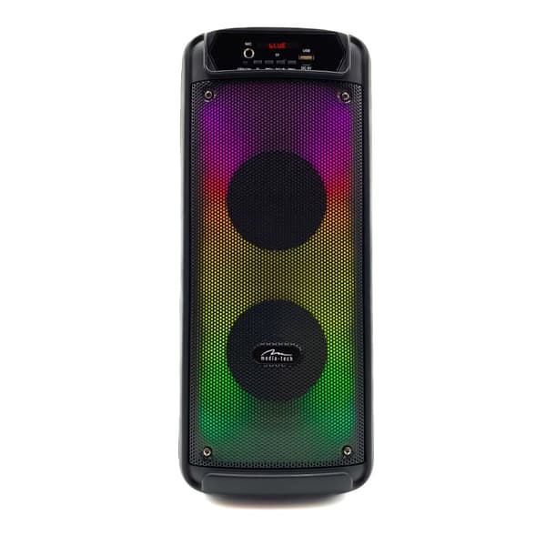 Głośnik FLAMEBOX UP MT3177 Bluetooth 5.0/FM/MP3/MicroSD/USB/RGB/RMS 14W/PMPO 600W