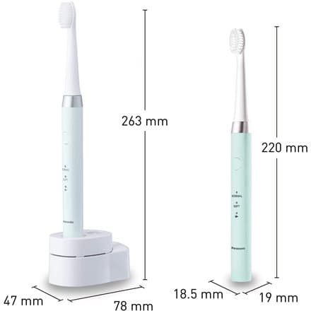 Panasonic | Electric Toothbrush | EW-DM81-G503 | Rechargeable | For adults | Number of brush heads included 2 | Number of teeth brushing modes 2 | Son