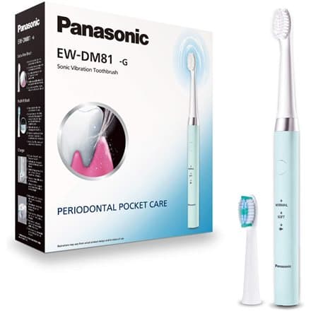 Panasonic | Electric Toothbrush | EW-DM81-G503 | Rechargeable | For adults | Number of brush heads included 2 | Number of teeth brushing modes 2 | Son