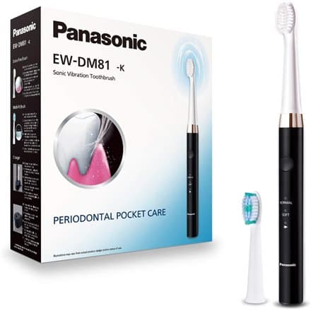 PANASONIC EW-DM81-K503 toothbrush sonic vibration with 31000 Black