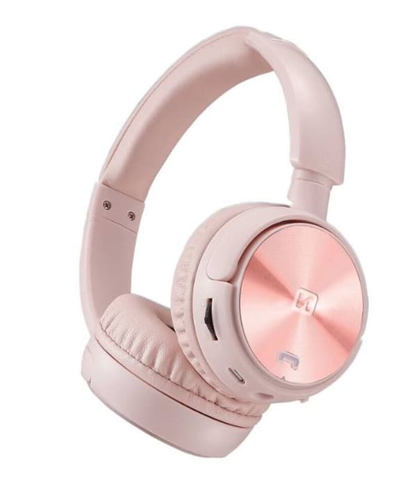 Swissten Bluetooth Stereo Sluchátka Trix Růžové