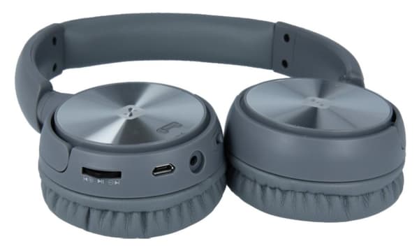 Swissten Bluetooth Stereo Sluchátka Trix Stříbrno/Šedé