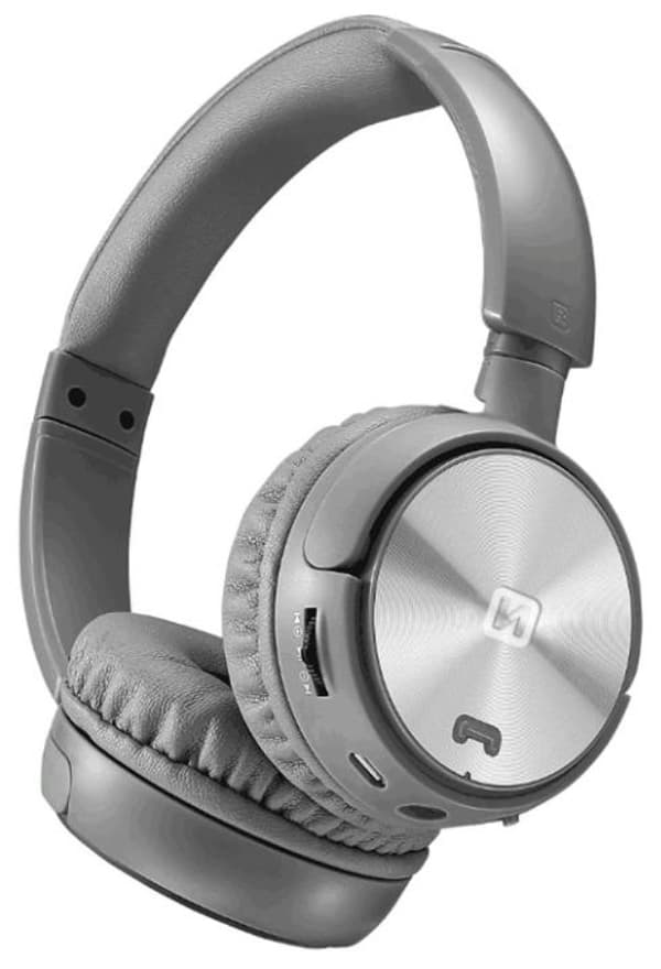 Swissten Bluetooth Stereo Sluchátka Trix Stříbrno/Šedé