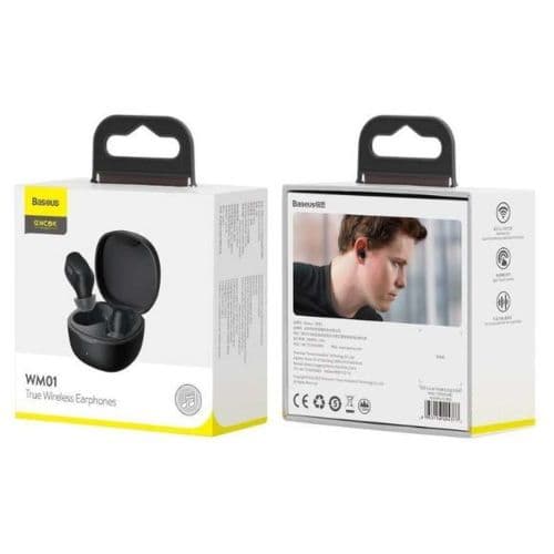 Casti Baseus Encok BT 5.0, negru
