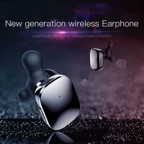 Baseus Earphone Bluetooth Encok W02 TWS Truly Wireless headset Black (NGW02-01)