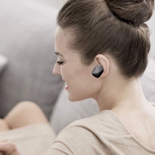 Baseus Earphone Bluetooth Encok W02 TWS Truly Wireless headset Black (NGW02-01)