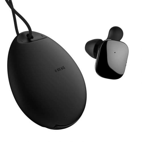 Baseus Earphone Bluetooth Encok W02 TWS Truly Wireless headset Black (NGW02-01)