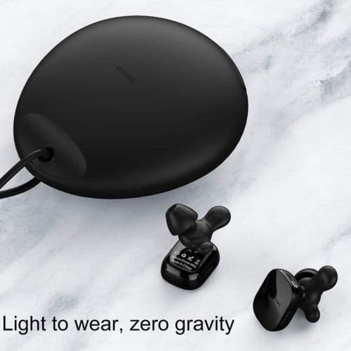 Baseus Earphone Bluetooth Encok W02 TWS Truly Wireless headset Black (NGW02-01)