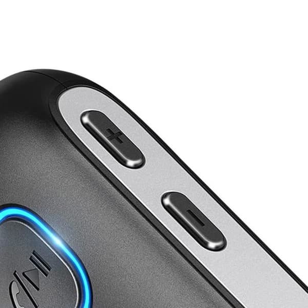 Bluetooth bilstereomottagare Hands-Free Kit Knappar Kontroll LinQ Svart