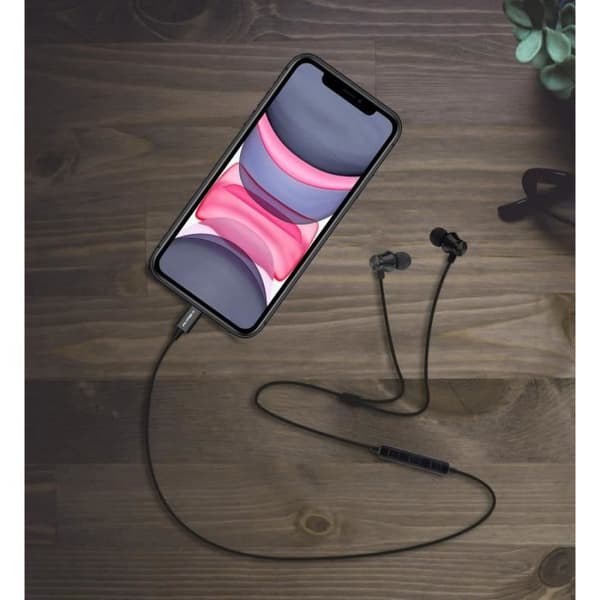 Kit Piéton Oreillette - Akashi - Altintramfiblk - Svart - Trådad - In-ear
