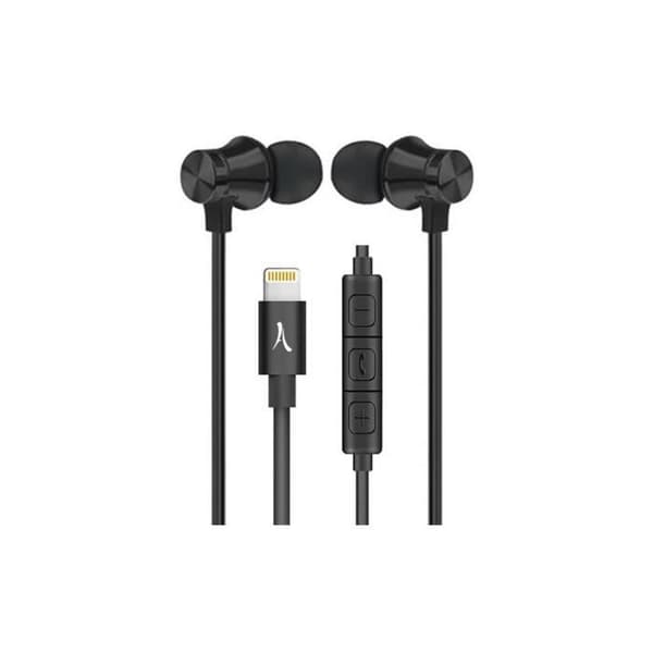 Kit Piéton Oreillette - Akashi - Altintramfiblk - Svart - Trådad - In-ear