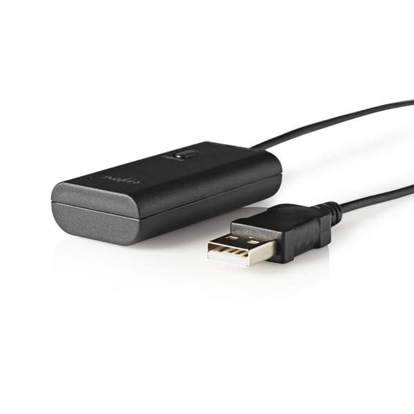 Bluetooth®-sändare | Anslutningsingång: 1x 3.5 mm | AptX ™ Low latency / AptX™ / SBC | Up to 2 Devices | Svart