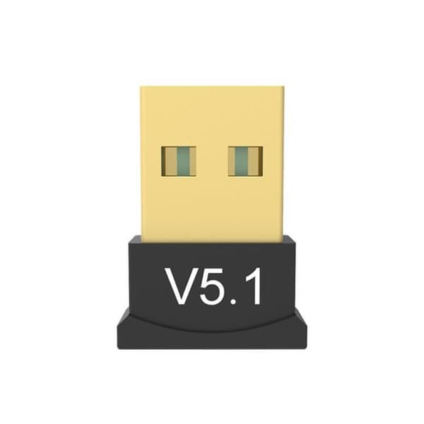 USB Bluetooth 5.1 Adapter Trådlös Dongle Stereo Audio Receiver för TV PC