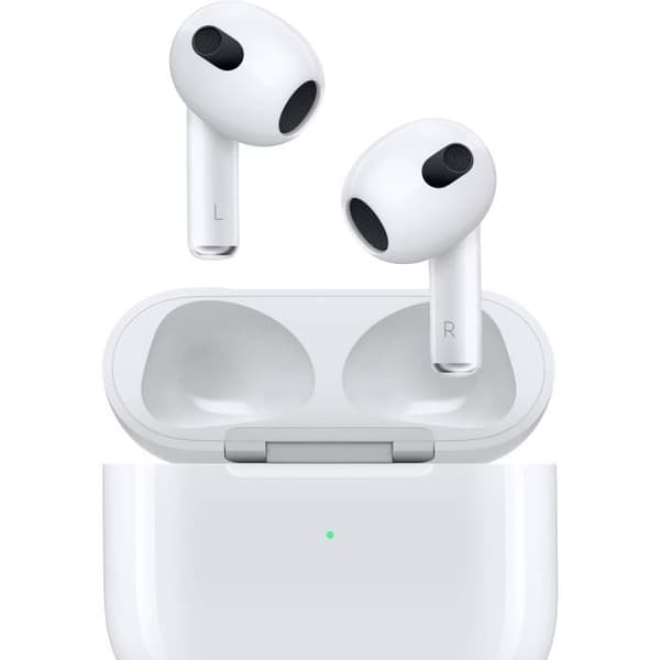 Apple AirPods (3:e generationen) med Lightning-laddningsfodral - Vit