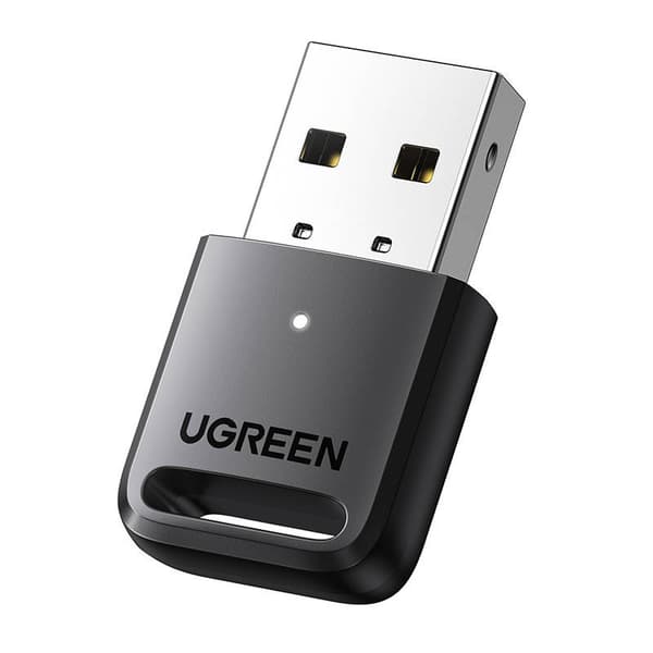 ADAPTOARE  Bluetooth Ugreen, "CM390" conectare prin USB 2.0, distanta 20 m (pana la), Bluetooth v5.0, antena interna, "80890" (timbru verde 0.18 lei)