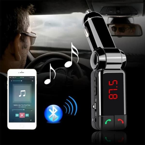 Bluetooth Handsfree Car Kit USB-laddare för Apple iPhone 6