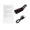 Miniatyrbild 3 av 4: Bil MP3 Audio Bluetooth-spelare Bilsats FM-sändare Trådlös FM-modulator Handsfree LCD-skärm USB-laddare för i