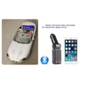 Miniatyrbild 4 av 4: Bil MP3 Audio Bluetooth-spelare Bilsats FM-sändare Trådlös FM-modulator Handsfree LCD-skärm USB-laddare för i