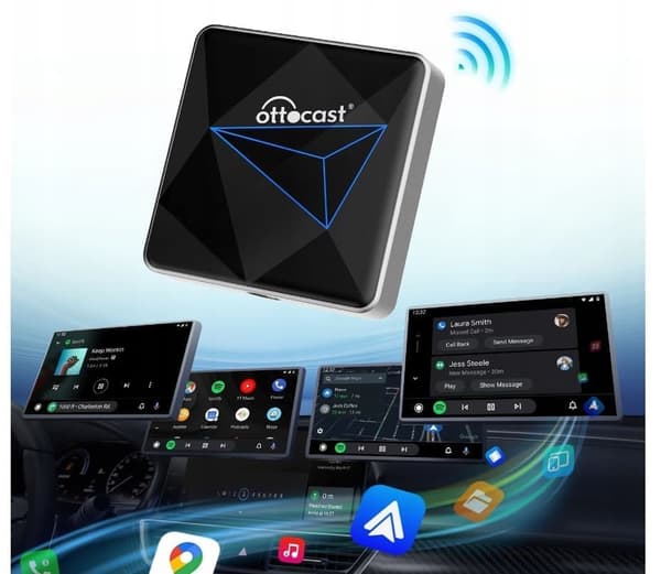 Ottocast A2Air Pro trådlös adapter Android Auto