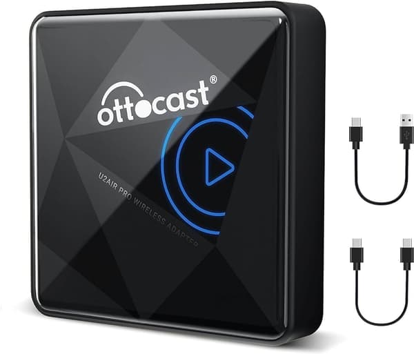 Ottocast U2Air Pro trådlös Apple CarPlay adapter