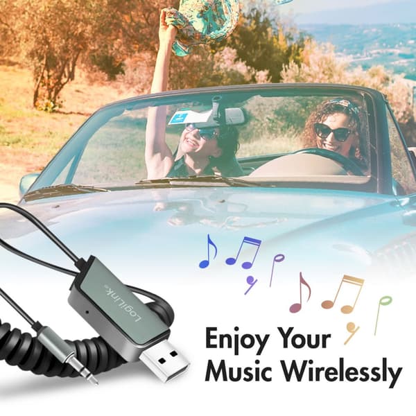 Bluetooth-mottagare och handsfree AUX 3,5 mm BT5.3