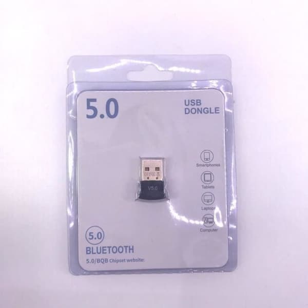 USB-minne Bluetooth-adapter V5.0-2.1 + EDR Key Trådlös dongel för bärbar dator