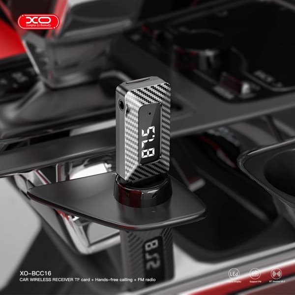 Baseus Bluetooth FM Sändare T-Typ MP3 Billaddare