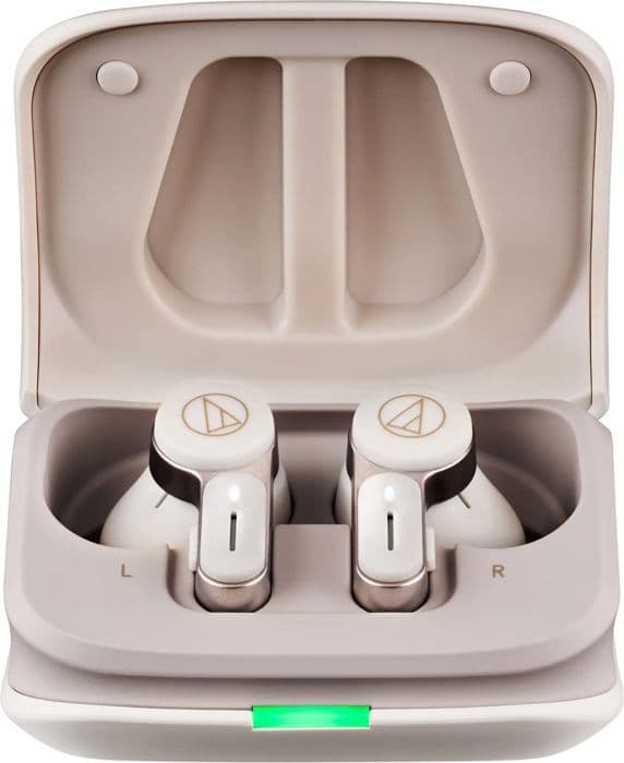 Audio-Technica ATH-TWX7 Vit - Hörlurar och öronsnäckor
