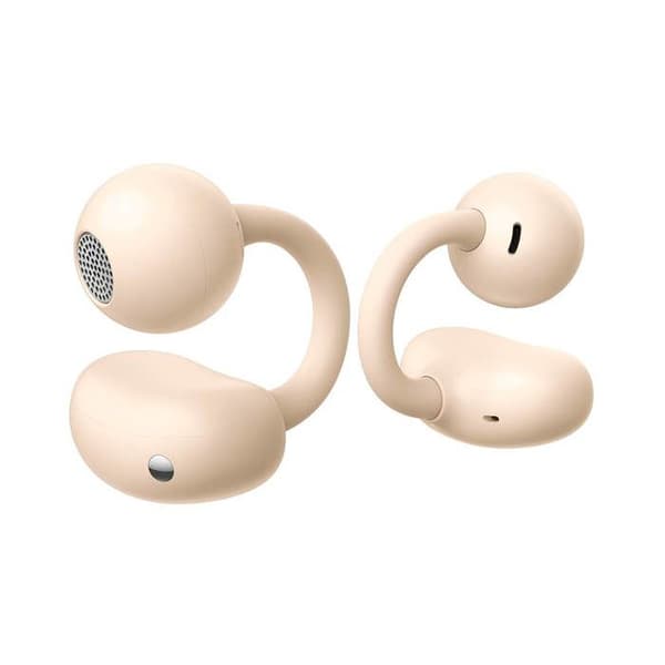Huawei FreeClip trådlösa hörlurar Beige (Beige)