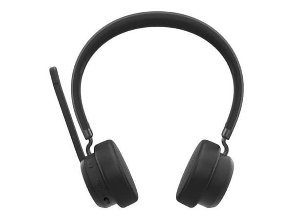 Headset - Bluetooth - trådlöst - USB-A via Bluetooth-adapter - Lenovo - Lenovo - Headset - on-ear - Bluetooth - s