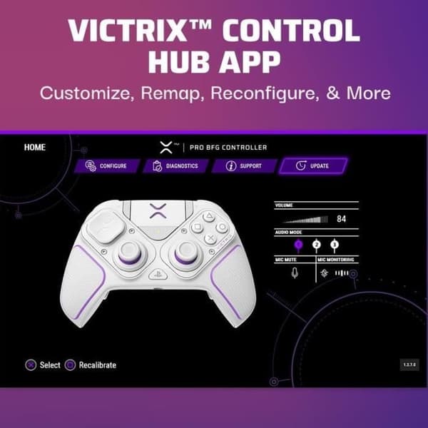 Trådlös kontroller - PDP - Victrix Pro BFG - Bluetooth 5.0 - 20h batteritid - PS5/PC-kompatibel