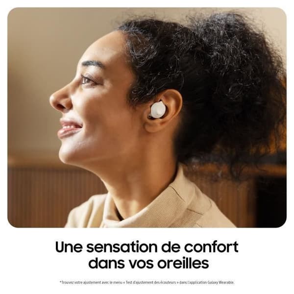 Samsung Galaxy Buds FE True trådlösa hörlurar med aktiv brusreducerande grafit