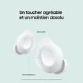 Miniatyrbild 8 av 8: Samsung Galaxy Buds FE True trådlösa hörlurar med aktiv brusreducerande grafit