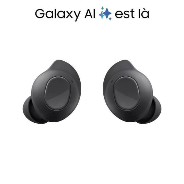 Samsung Galaxy Buds FE True trådlösa hörlurar med aktiv brusreducerande grafit