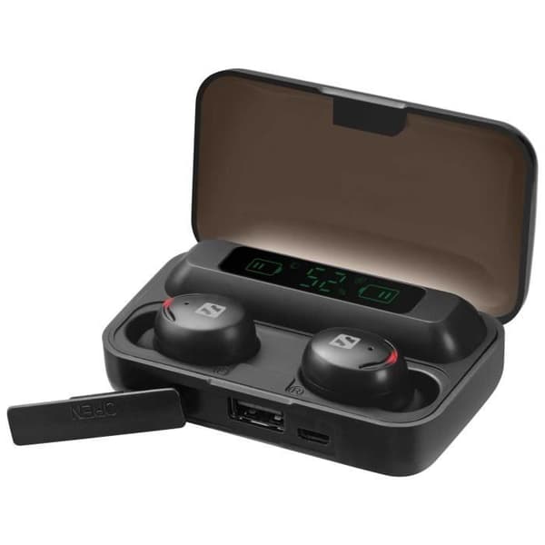 SANDBERG BLUETOOTH HÖRSNAPPAR + POWERBANK (126-38)