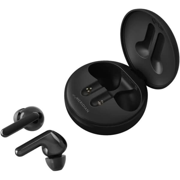 LG TONE Free HBS-FN6 Bluetooth In-ear-hörlurar - UVNano LED-teknik - IPX4 - 18h batteritid - Svart