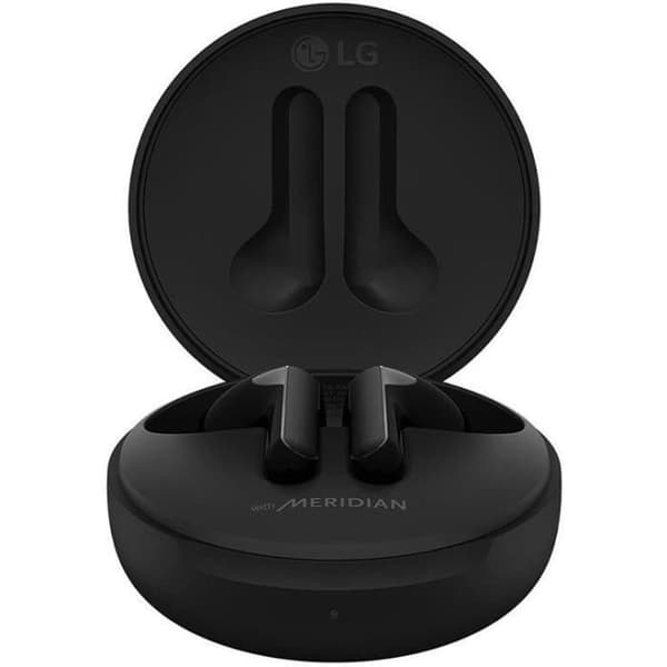 LG TONE Free HBS-FN6 Bluetooth In-ear-hörlurar - UVNano LED-teknik - IPX4 - 18h batteritid - Svart