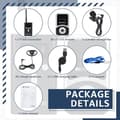 Miniatyrbild 6 av 6: Retekess T130S Bluetooth-hörlurar, guidningssystem, bärbart simultantolkning-system, för turism, fabrik, högskola